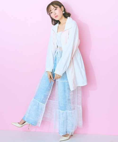 「marun」 「SMILELAND」キャミソールワンピース LL オフホワイト レディース_画像2