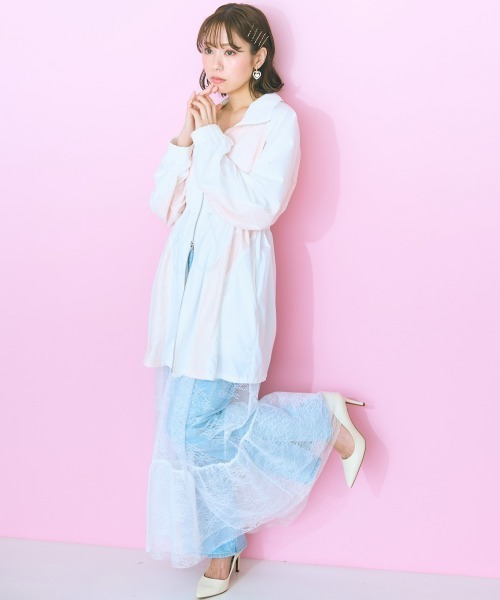 「marun」 「SMILELAND」キャミソールワンピース LL オフホワイト レディース_画像7