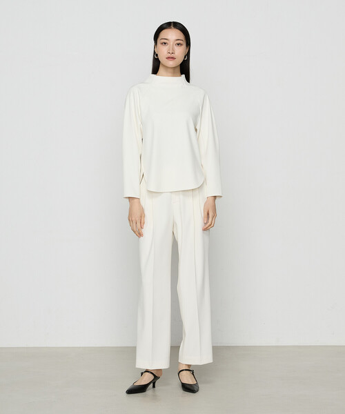 「COMME CA」 長袖ブラウス M ブラック レディース_画像2