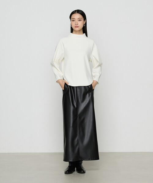 「COMME CA」 長袖ブラウス M ブラック レディース_画像4