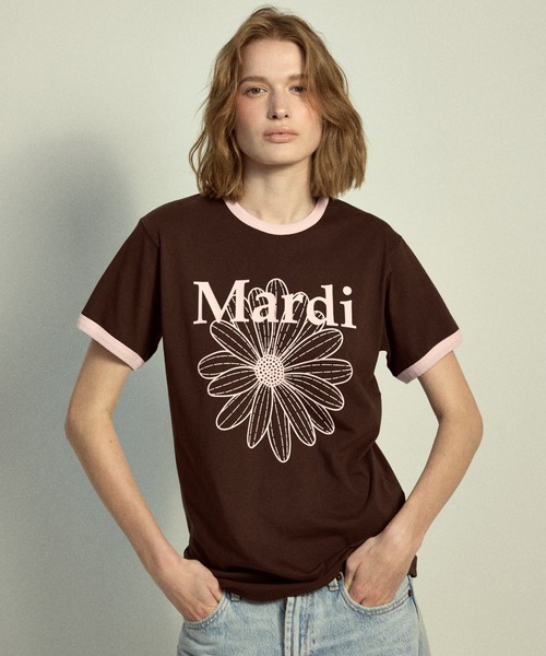 Ｍardi tシャツ Mardi Mercredi（マルディメクルディ） tシャツ 半袖 SLIM RINGER