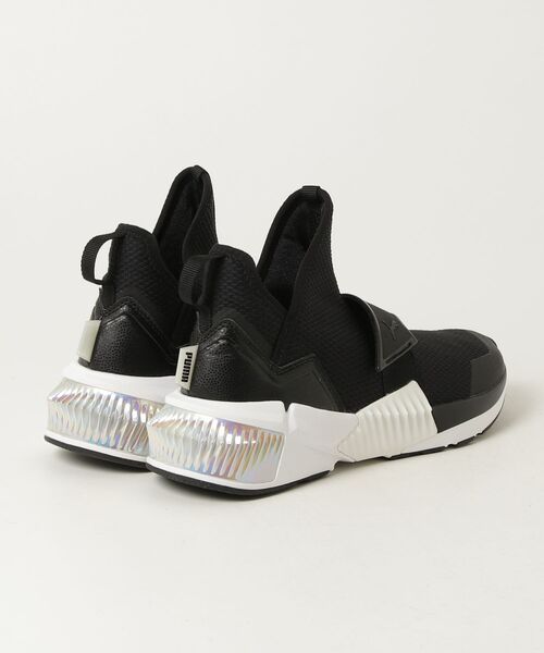「PUMA」 ローカットスニーカー 22.5cm ブラック レディース_画像2