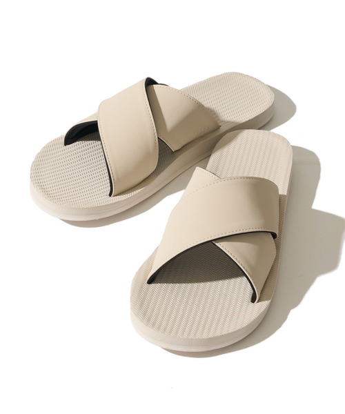 indosole サンダル 「Indosole/インドソール」ESSNTLS CROSS SANDALS