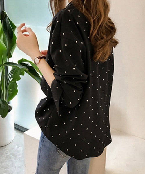「SallyLunn」 長袖シャツ MEDIUM ブラック レディース_画像5