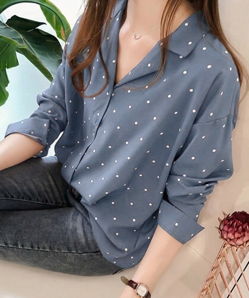 「SallyLunn」 長袖シャツ MEDIUM ブラック レディース_画像9