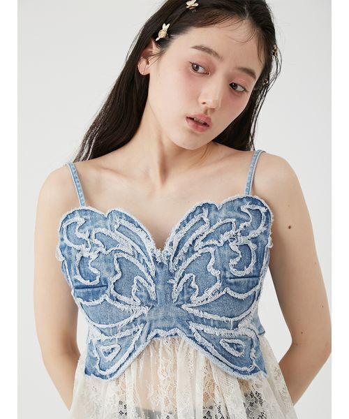 LILY BROWN（リリーブラウン） 「LILY BROWN×ANNA SUI」バタフライ