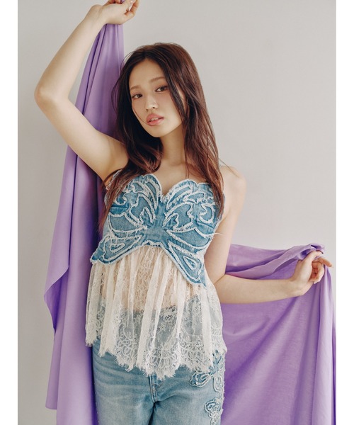 LILY BROWN（リリーブラウン） 「LILY BROWN×ANNA SUI」バタフライ