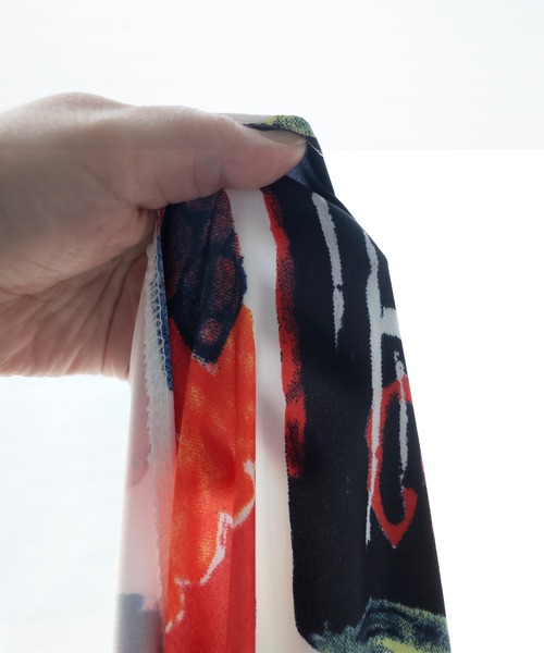 「antiqua」 長袖シャツ ONESIZE レッド レディース_画像2