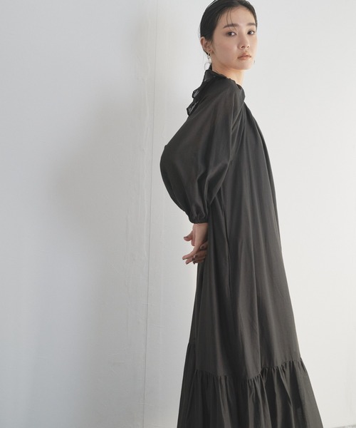 「Audrey and John Wad」 長袖ワンピース FREE ライトブルー レディース_画像9