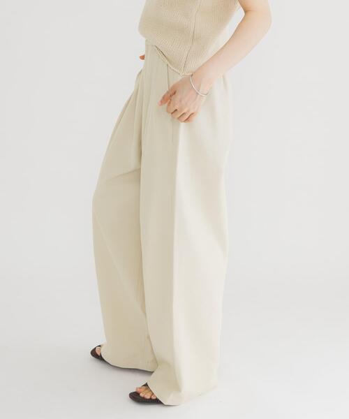 パンツ kose KBF（ケービーエフ） パンツ タックWIDEパンツ レディース : ZOZOTOWN