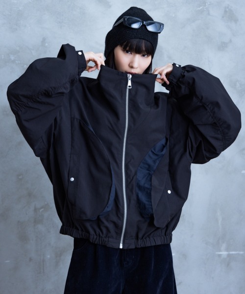 TAMYU タミュー 清家碧羽 3Dポケットナイロンジャケット TAMYU ブルゾン アウター TAMYU - 3D Pocket Nylon Jacket / 立体