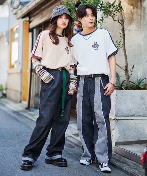 「SPINNS」 デニムパンツ M ブラック メンズ_画像8