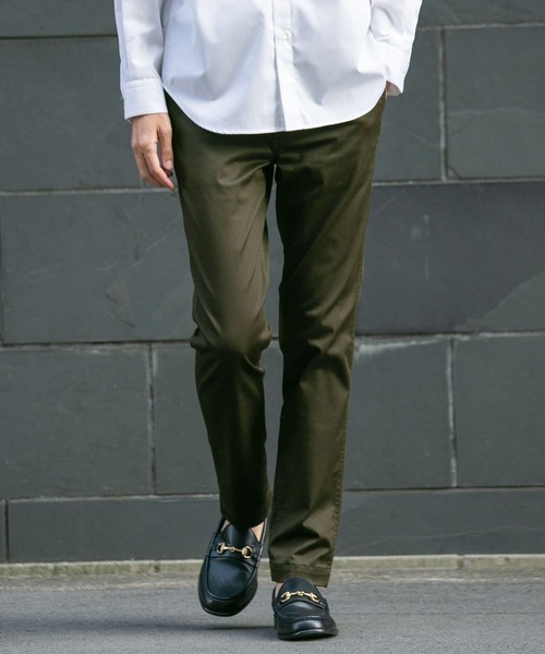 「URBAN RESEARCH ROSSO MEN」 チノパンツ LARGE カーキ メンズ_画像2