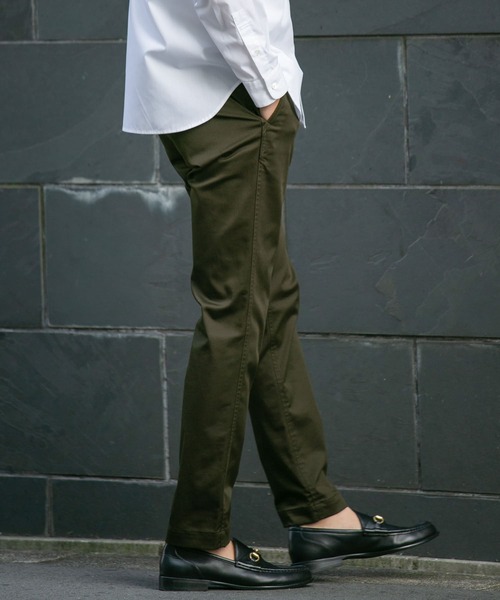 「URBAN RESEARCH ROSSO MEN」 チノパンツ LARGE カーキ メンズ_画像3