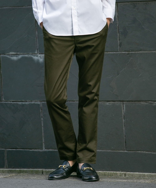 「URBAN RESEARCH ROSSO MEN」 チノパンツ LARGE カーキ メンズ_画像5