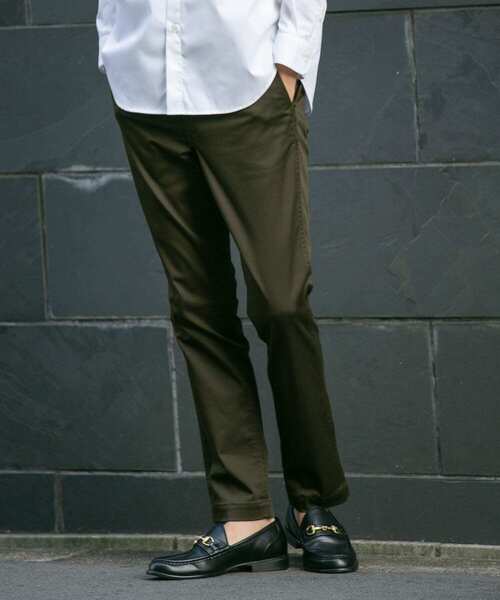 「URBAN RESEARCH ROSSO MEN」 チノパンツ LARGE カーキ メンズ_画像8