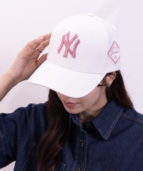 MLB Korea キャップ 帽子 レディース MLB Korea エムエルビーコリア ダイヤモンド刺繍 ロゴパッチ ボールキャップ 帽子 DIAMOND LOGO PATCH BALL CAP ZOZOTOWN Yahoo 店 - 通販 - Yahoo ショッピング