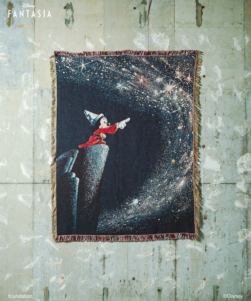 Camphor wood ラグ ラグマット DISNEY / FANTASIA / ARCHIVE POSTER