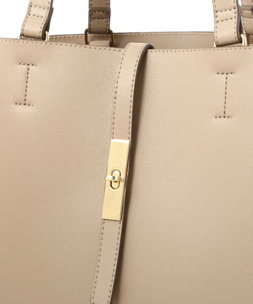 「NATURAL BEAUTY BASIC」 トートバッグ フリ- ベージュ レディース_画像4