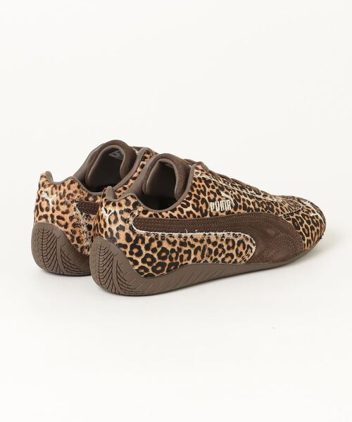 「PUMA」 ローカットスニーカー 23.5cm ブラウン レディース_画像2