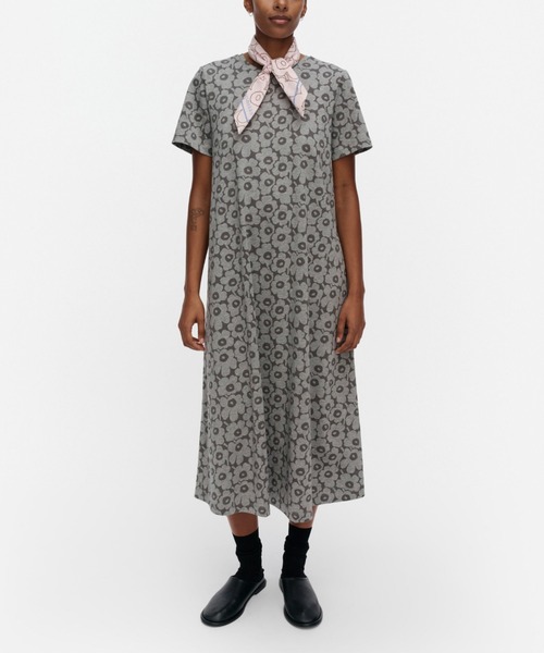 Marimekko 半袖 Pisteinen Unikko ワンピースM marimekko（マリメッコ） ワンピース 半袖 Pisteinen Unikko / dress