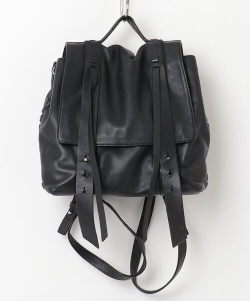 ALLSAINTS♦オールセインツ 2WAY 牛革 トートバッグ ショルダー 黒 ALLSAINTS（オールセインツ） 2WAYバッグ ONE SIZE ブラック