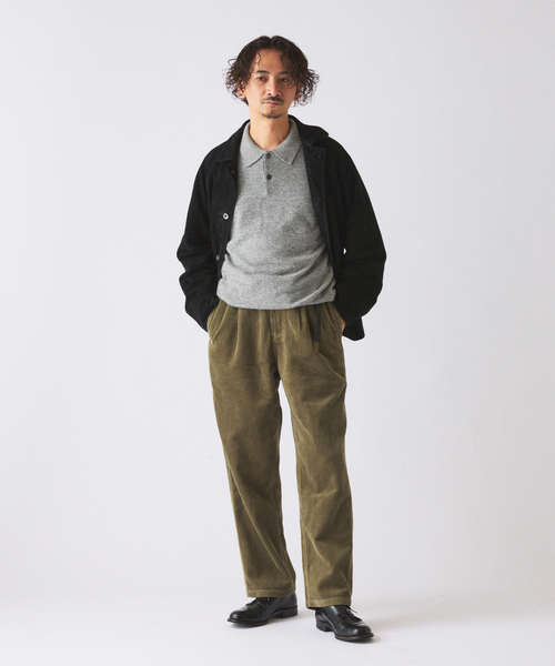 アレキサンダーリーチャン×グラミチ　コーデュロイ切り替え Gramicci（グラミチ） ワイドパンツ パンツ コーデュロイ 別注 8W