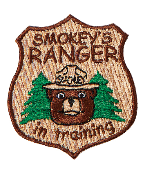 A&F バッジ Smokey Bear スモーキーベア RANGER IN TRAINING