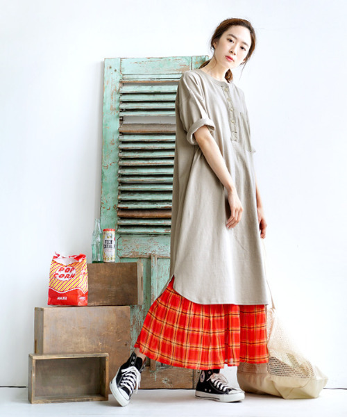 ワンピース ヘンリーネック プルオーバーワンピース Zozotown Paypayモール店 通販 Paypayモール