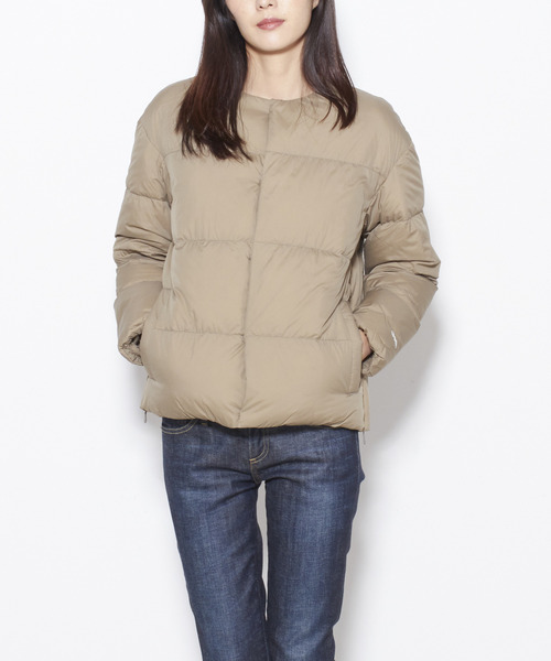 超目玉 ダウン ダウンジャケット ノーカラーダウンジャケット 安い購入 Www Thedailyspud Com