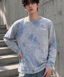 tシャツ 「HOOK」個性派タイダイ染めロングt メンズ レディース