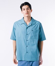 シャツ コットンバックサテンオープンカラーシャツ メンズ｜ZOZOTOWN Yahoo!店