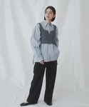 ベスト ジレ 「WEB限定/別注」ポリツイルビ...の詳細画像2