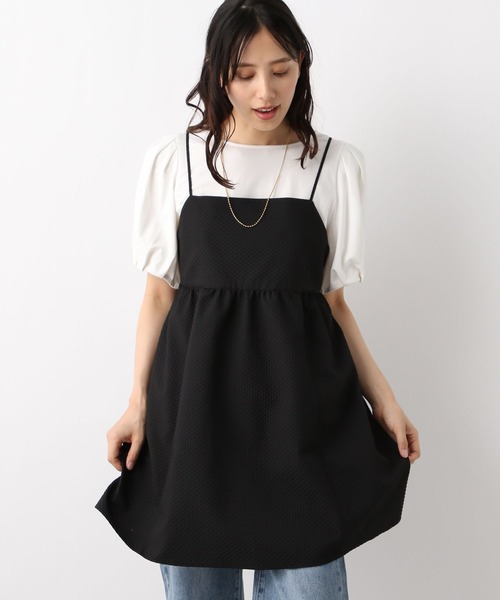 シャツ ブラウス ジャガードキャミチュニック/MATINEE LINE/972862 レディース | GLOBAL WORK