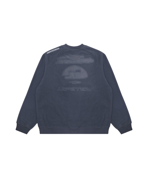 APE トレーナー AAPE BY A BATHING APE トレーナー スウェット NOW RAGLAN CREW