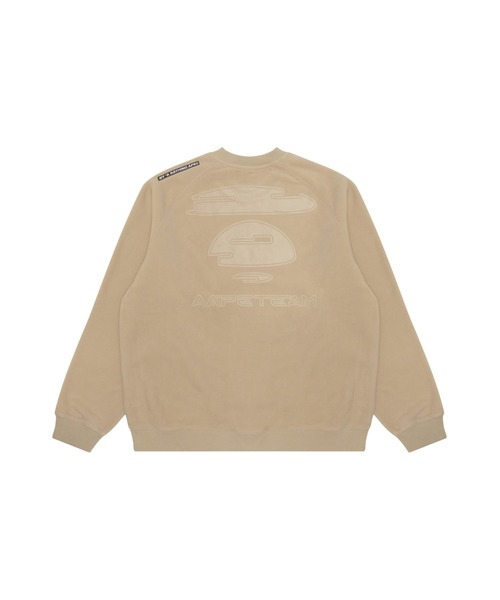 AAPE BY A BATHING APE トレーナー スウェット RAGLAN CREW NECK
