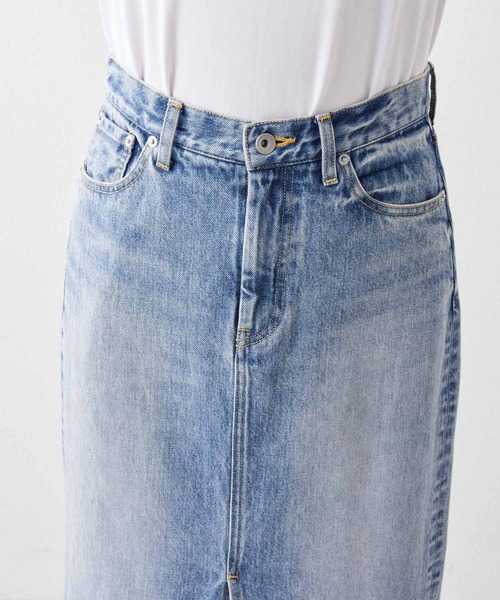 ウィムガゼットデニムスリットスカート