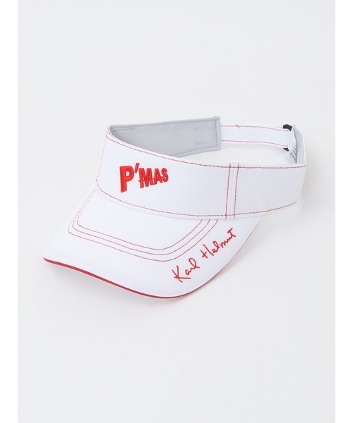 DECEMBERMAY サンバイザー 「UNISEX」Knit Logo sun visor