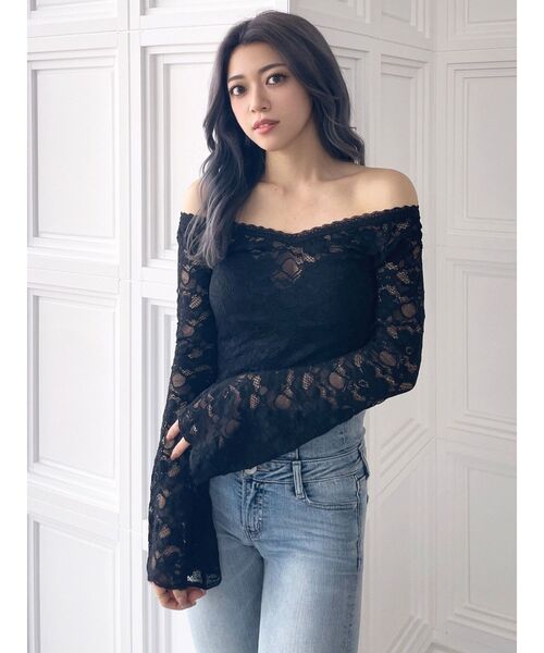 GYDA tシャツ 2WAYレーストップス レディース : ZOZOTOWN Yahoo