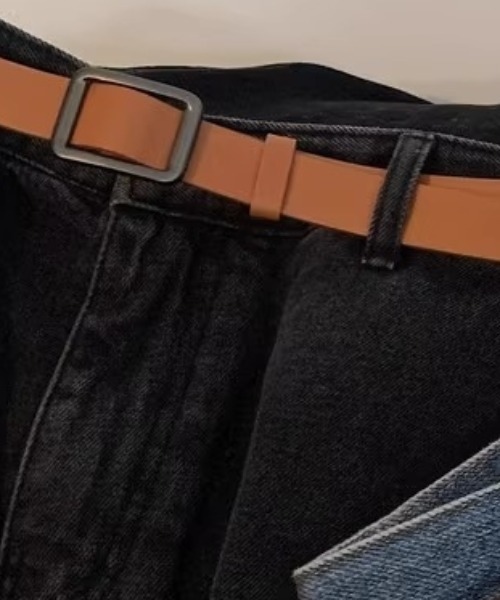 ベルト 「ユニセックス商品」シンプルバックルベルト メンズ レディース | CREARE -LINO- | 02