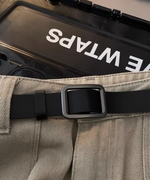 ベルト 「ユニセックス商品」シンプルバックルベルト メンズ レディース | CREARE -LINO- | 09