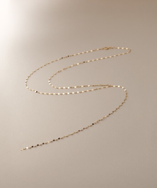 COCOSHNIK（ココシュニック） ネックレス K18フラワークロスY