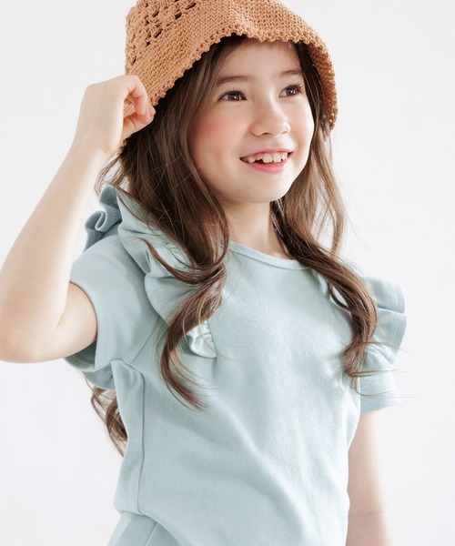 お値下げしました♡ビーズ装飾 濃紺 半袖Tシャツ フリルデザイン 32541-sku_01.jpg?fitin=720:720