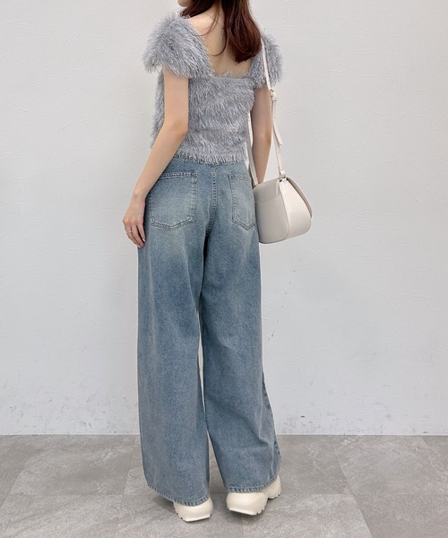 tシャツ カットジャガードプルオーバー レディース Heather tシャツ シャギーカットプルオーバー 135753 レディース