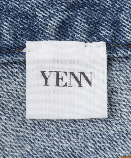 YENN ジーンズ デニム デニムパンツ YENN HIGH RISE TUCK WIDE