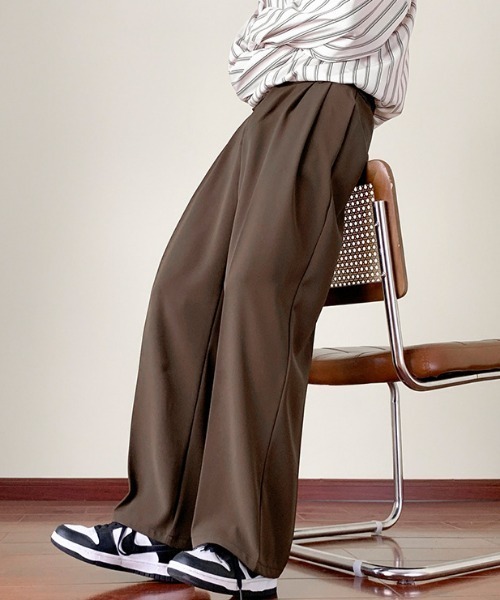 MGV（エムジーヴィー） スラックス 2タックワイドスラックス メンズ