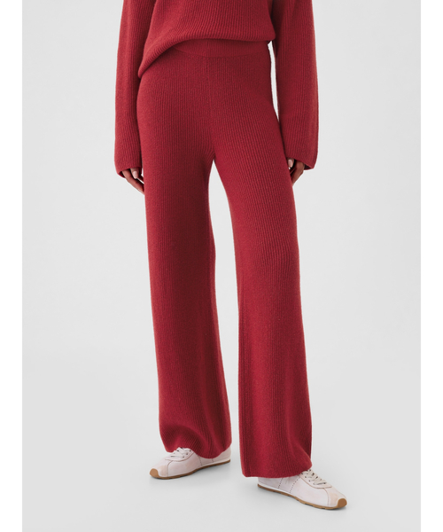 GAP パンツ CashSoft カシミヤタッチ シェーカーステッチ ニット