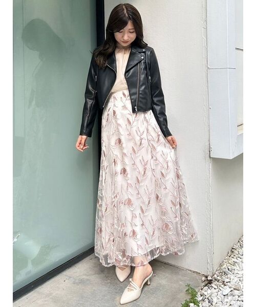 半額以下 値下げ中　フェイクレザーコンパクトライダースジャケット MERCURYDUO レザージャケット ライダース フェイクレザー