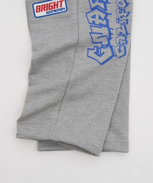 improves スウェットパンツ ジャージ カレッジワッペン付き