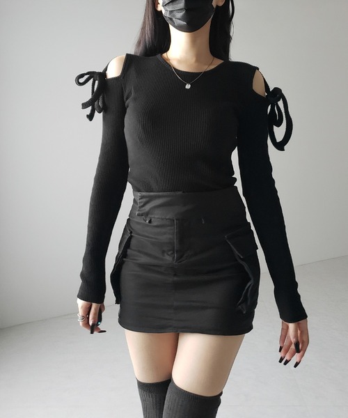 me+em select（ミームセレクト） tシャツ 「 3color 」カットアウト